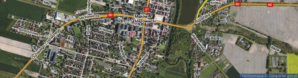 Zdjęcie satelitarne Kilińskiego Jana, płk. ul.